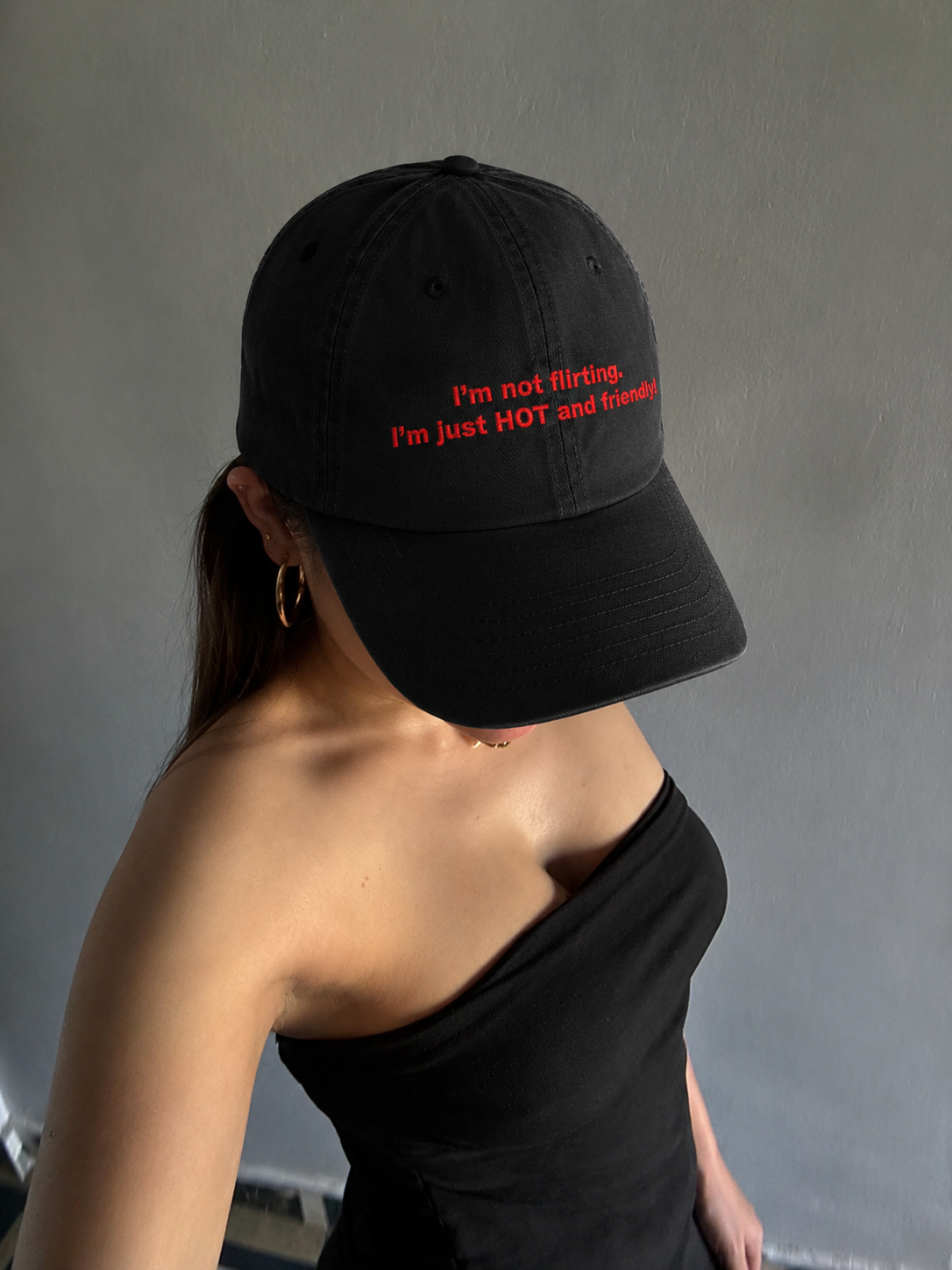 Im Not Flirting hat