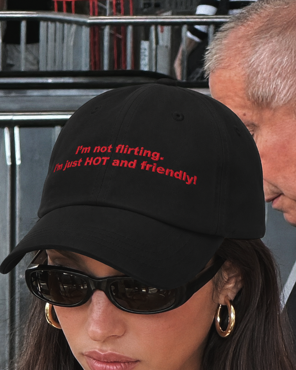Im Not Flirting hat